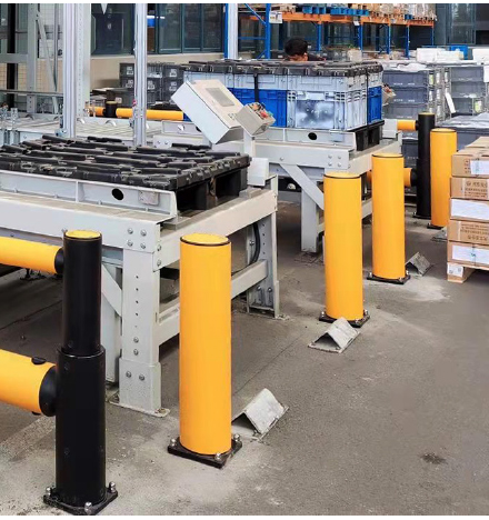 Sistema anticolisión flexible del estante del almacenamiento de VOLVO Warehouse