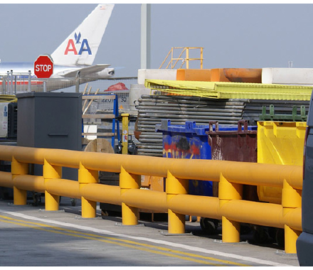 Sistema anticolisión flexible del estante del almacenamiento de VOLVO Warehouse