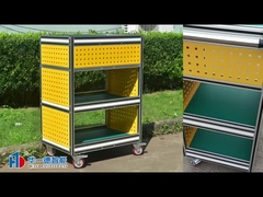 Carro de mano de la tercera generación tubo de aluminio de aleación de aluminio