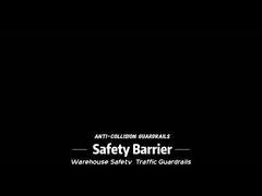 Barrera para peatones flexible Barreras de protección contra colisiones Barreras de seguridad para almacenes Barreras de protección para el tráfico