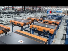 Cuatro vías de Radio Shuttle Racking ASRS Pallet Runner Rack Cuatro vías de Radio Shuttle