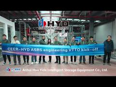 Four Way Shuttle Cart ASRS Automatic Storage And Retrieval System 4 Way Radio Shuttle Rack