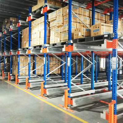 Radio Shuttle Rack Almacén Almacén Racking sistema de rack para transportadores de paletas Rack de transporte para almacenamiento en frío