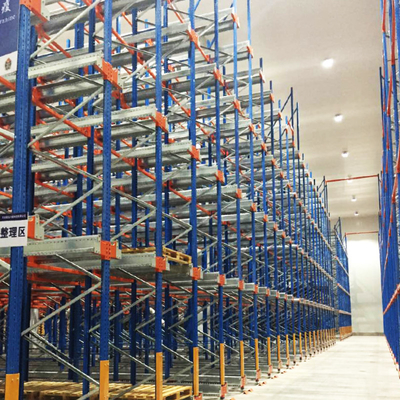 Radio Shuttle Rack Almacén Almacén Racking sistema de rack para transportadores de paletas Rack de transporte para almacenamiento en frío