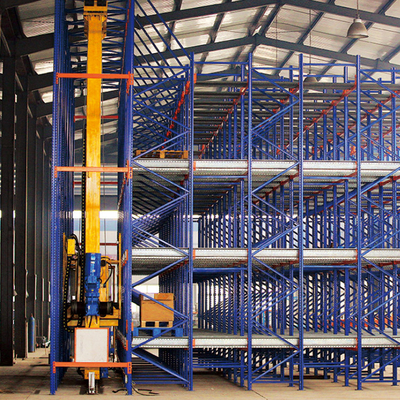 Radio Shuttle Rack Cart And Stacker Crane para almacenamiento automático y sistema de recuperación