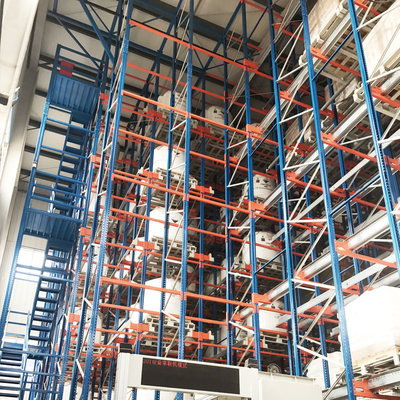 Radio Shuttle Rack Cart And Stacker Crane para almacenamiento automático y sistema de recuperación