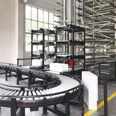 Transbordadores de varios niveles grúa de apilamiento de carga mínima Sistema automático de recogida y recuperación de cajas ASRS