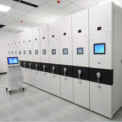 Estanterías Móviles Electrónicas Inteligentes, Estanterías Inteligentes para Archivos, Sistemas de Estanterías Inteligentes Compactas para Bibliotecas de Acero para Almacenamiento
