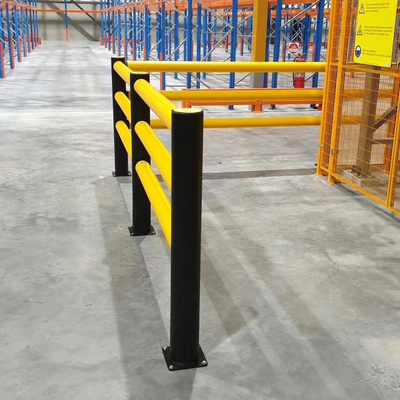 B44: Barandillas de seguridad para almacén, barreras de protección contra el tráfico, barandillas de seguridad
