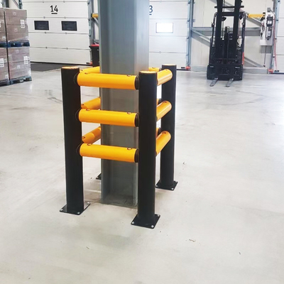 B01: Construcción de postes de seguridad Barrera de tráfico Rejas de protección Almacenamiento Estante de almacenamiento Protección vertical