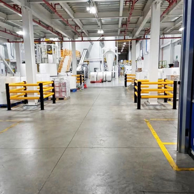 B01: Construcción de postes de seguridad Barrera de tráfico Rejas de protección Almacenamiento Estante de almacenamiento Protección vertical