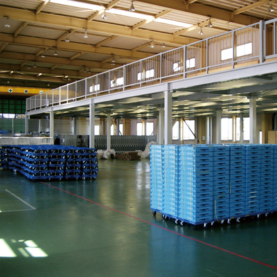 Estante del almacenamiento de Warehouse de la plataforma del piso de entresuelo de la plataforma de la estructura de acero