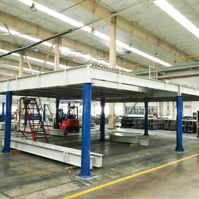 Plataforma de estructura de acero Mezanino Edificio Almacén de almacenamiento Estantes Plataforma de acero
