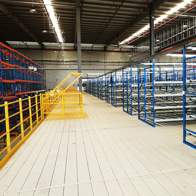 Estantes de mezzanine Estantes completos Sistemas de piso de mezzanine Estantes de almacenamiento de varios niveles Sistemas de estantes de supermercados