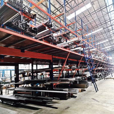 A59: Estantes de mezzanine apoyados por un bastidor de voladizo, bastidor de mezzanine de voladizo