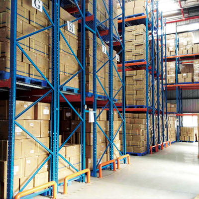 Estaca para paletas de carga pesada doble y profunda Estaca para paletas selectiva Estaca de almacenamiento de almacenamiento