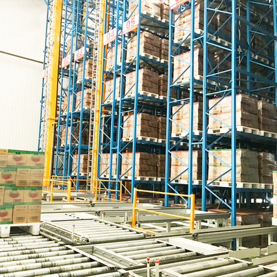 Sistema de almacenamiento y recuperación automático de paletas