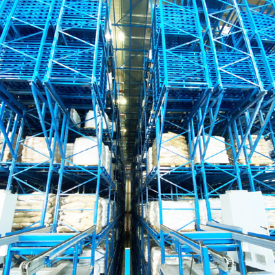 Sistema de almacenamiento y recuperación automático de paletas