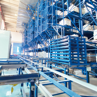 Sistema de almacenamiento y recuperación automático de paletas