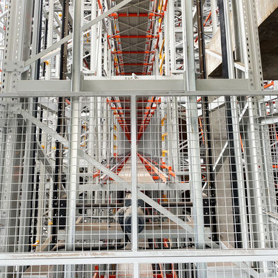 Sistema de almacenamiento tridimensional en el almacén del vehículo de transporte y transporte Sistema automatizado de almacenamiento y recuperación ASRS