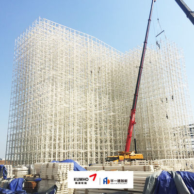 Centro de logística integrado grúa de empaquetador de paletas ASRS Sistema automático de almacenamiento y recuperación