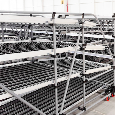 Equipo de aleación de aluminio de rack de tubería delgada de tercera generación