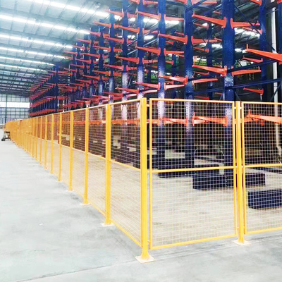 Recinto de seguridad de malla de alambre Recinto de seguridad de aleación de aluminio Recinto de almacén