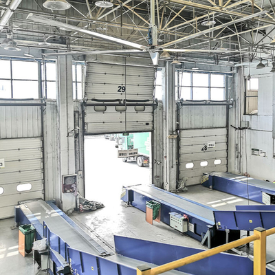 Gran ventilador de techo industrial para almacén gran ventilador HVL para fábrica serie D.