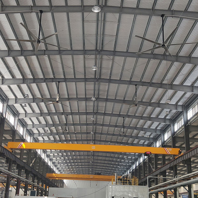 Ventiladores de techo HVLS industriales grandes para los ventiladores de taller grandes de fábrica