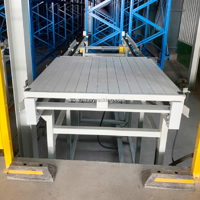 Paletas de acero antideslizante Paletas de hierro Paletas de metal Para el sistema automático de almacenamiento y recuperación de ASRS