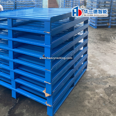 Palés especiales de acero para barricas de productos químicos Palés de hierro Palés de metal para ASRS