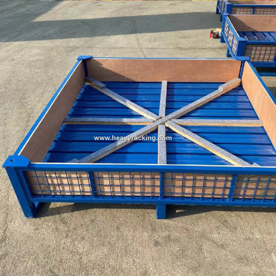 Cage de almacenamiento de paletas de acero