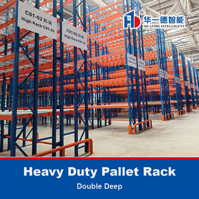 Repuesto de pallets de doble profundidad para uso pesado Repuesto de pallets selectivo