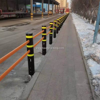 Barrera para peatones flexible Barreras de protección contra colisiones Barreras de seguridad para almacenes Barreras de protección para el tráfico