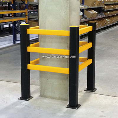 Barrera de seguridad de la construcción de postes Polígono barreras de protección contra colisiones Barrera de seguridad del almacén