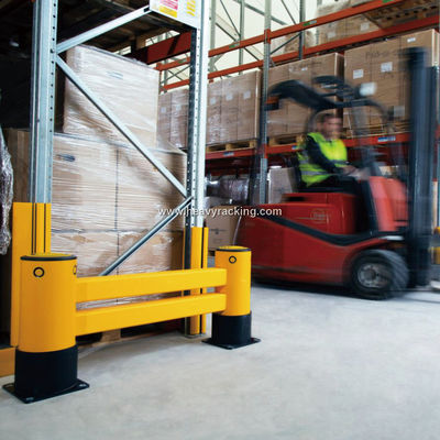 Protectores de bastidores en posición vertical Guardia de extremos de bastidores