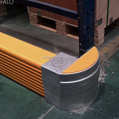 Protectores de bastidores en posición vertical Guardia de extremos de bastidores