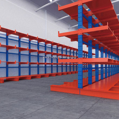 Estante con voladizo para productos largos con voladizo de una o dos caras Estante de almacenamiento