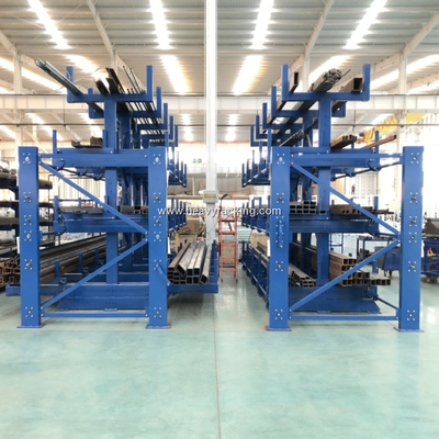 Estante de elevadores para el almacenamiento de tubos de acero largos