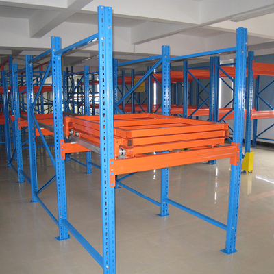 A27: Estante de almacenamiento de almacenamiento de pallets con retrocesión