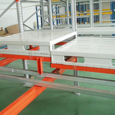 A27: Estante de almacenamiento de almacenamiento de pallets con retrocesión