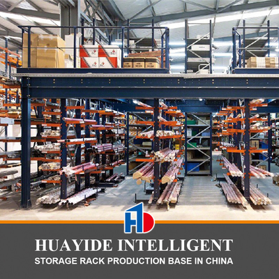 A59: Estantes de mezzanine apoyados por un bastidor de voladizo, bastidor de mezzanine de voladizo
