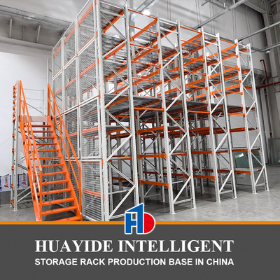 B02: Estantes de mezzanine Medio estante de mezzanine Estantes de almacenamiento de múltiples niveles Sistema de mezzanine metálico