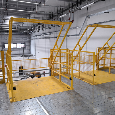 B02: Estantes de mezzanine Medio estante de mezzanine Estantes de almacenamiento de múltiples niveles Sistema de mezzanine metálico