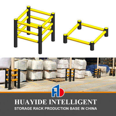 B01: Construcción de postes de seguridad Barrera de tráfico Rejas de protección Almacenamiento Estante de almacenamiento Protección vertical
