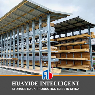 B10 Estante de almacenamiento de aluminio y acero para tubos largos de uso pesado Estante de voladizo de almacén