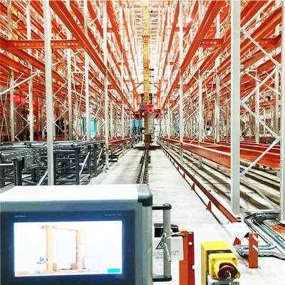 B11 Sistemas de automatización de grúas para almacenamiento de almacenes de pallets y empaquetadores de inventario logístico