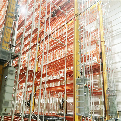 B11 Sistemas de automatización de grúas para almacenamiento de almacenes de pallets y empaquetadores de inventario logístico