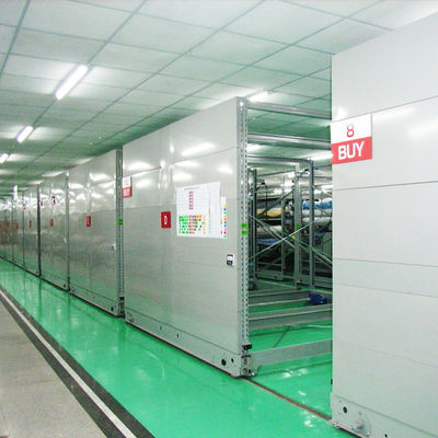 B13 Sistema eléctrico automático de estanterías móviles para almacenamiento de paletas