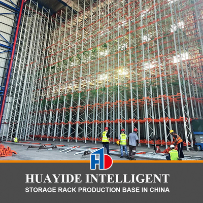 B14 Sistema de automatización de inventario logístico ASRS con estanterías de almacenamiento selectivo